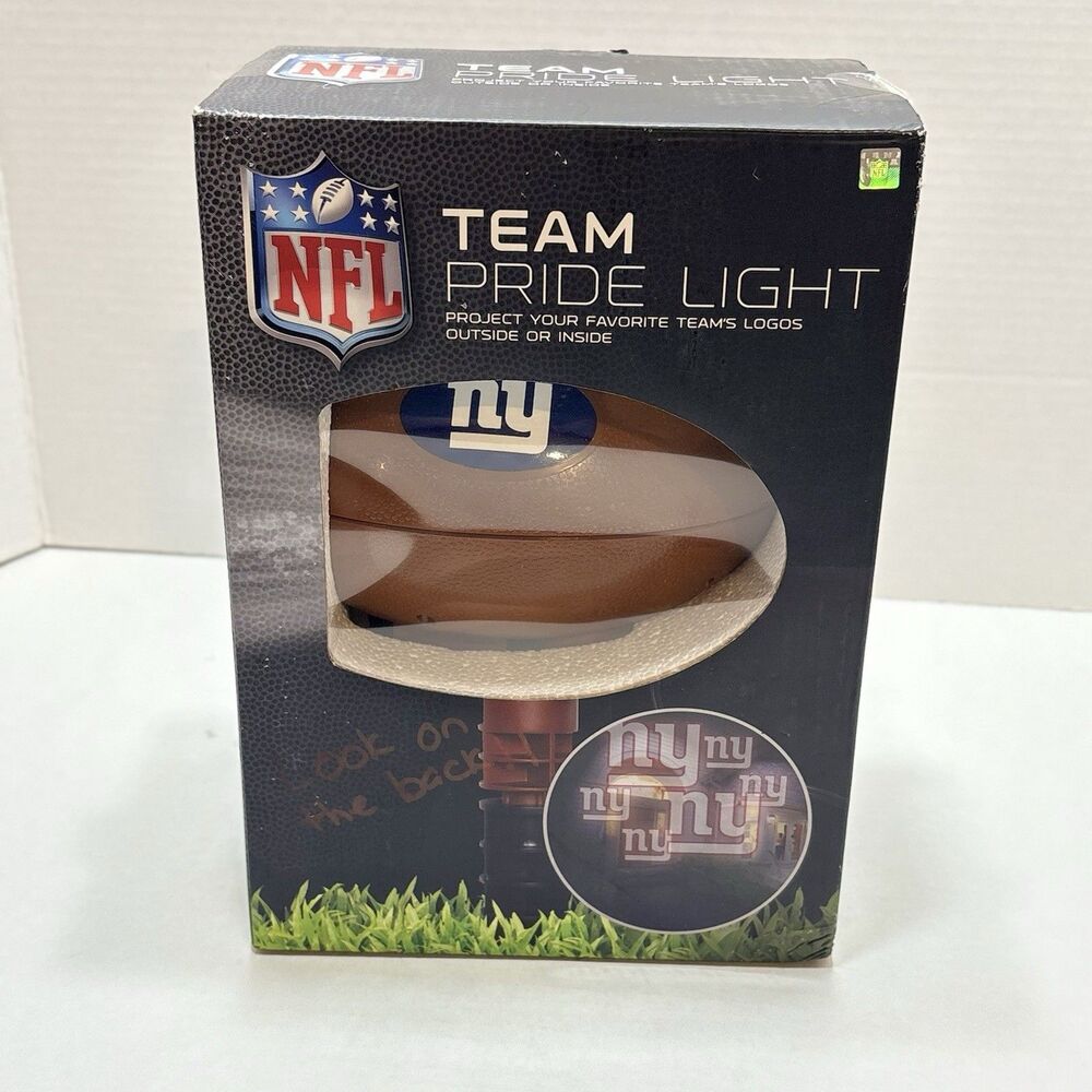 NFL Team Pride Light- NY Giants Football Sports Projector